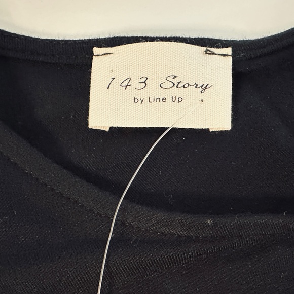 Line Up Tie Should Top Black SZ MEDIUM NWT - Picture 4 of 11